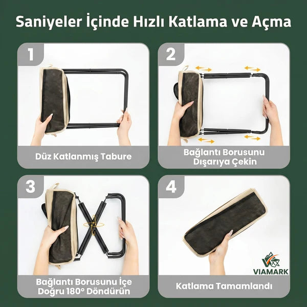 ÇantaGo™ 2'si 1 Arada Portatif Dönüştürülebilir Çanta