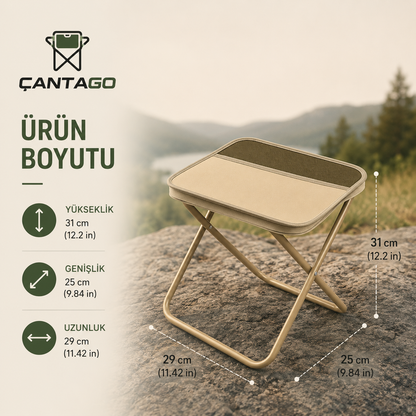 ÇantaGo™ 2'si 1 Arada Portatif Dönüştürülebilir Çanta